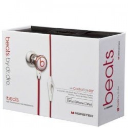 ÉCOUTEUR MONSTER IBEATS DBL CHROME (BOÎTE ORIGINAL)